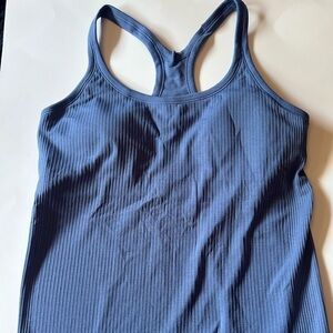 Lululemon ribbed racerback tank in Water Drop Size 12
